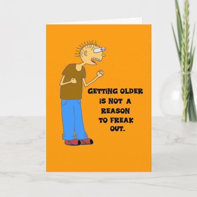 getting older card (Front)