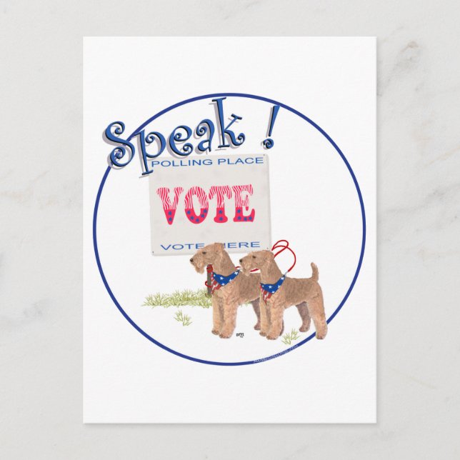 Getting out the VOTE Postcard (Front)