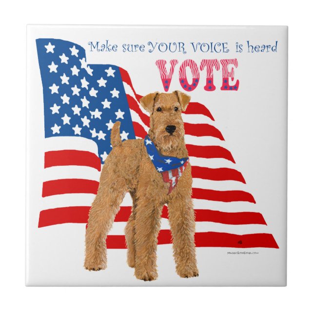Getting out the VOTE Tile (Front)