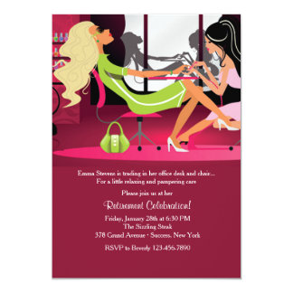 retirement announcement flyer