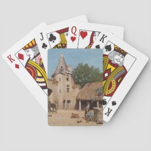 Getting Ready for the Hunt (Mediaeval Scene) Playing Cards