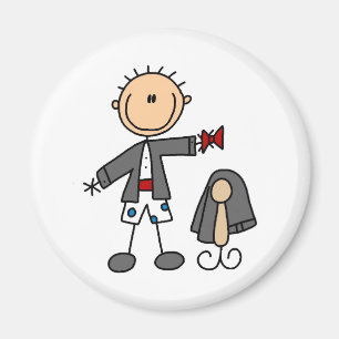 Getting Ready For The Wedding Night Magnet