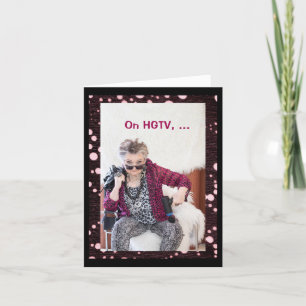 Getting Ready to Vacuum Folded Greeting Card