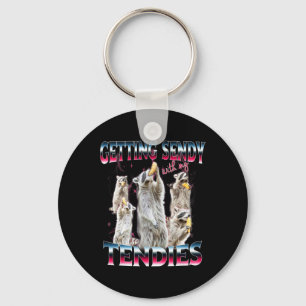 Getting So Sendy Chicken Tenders Send Humour Key Ring