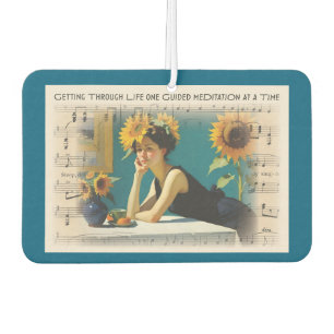 Getting Through Life - Funny Car Air Freshener