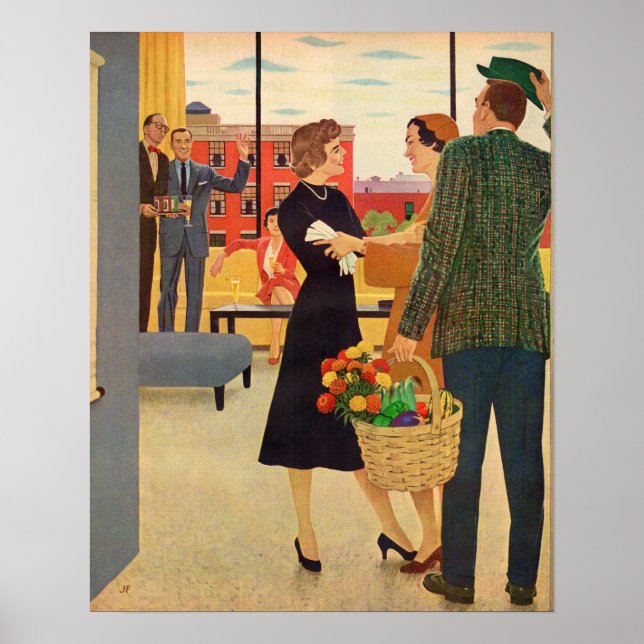 Getting together at the Cibulskis' Poster (Front)