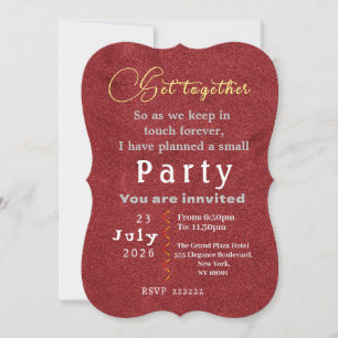Getting together Invitation