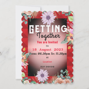 Getting together Invitation
