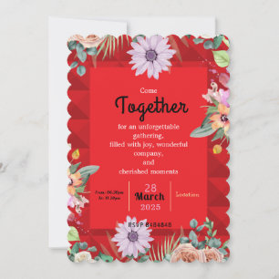 Getting together Invitation