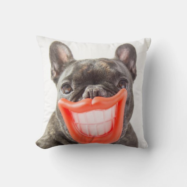 Getty Images | A Smiling Dog Cushion (Front)