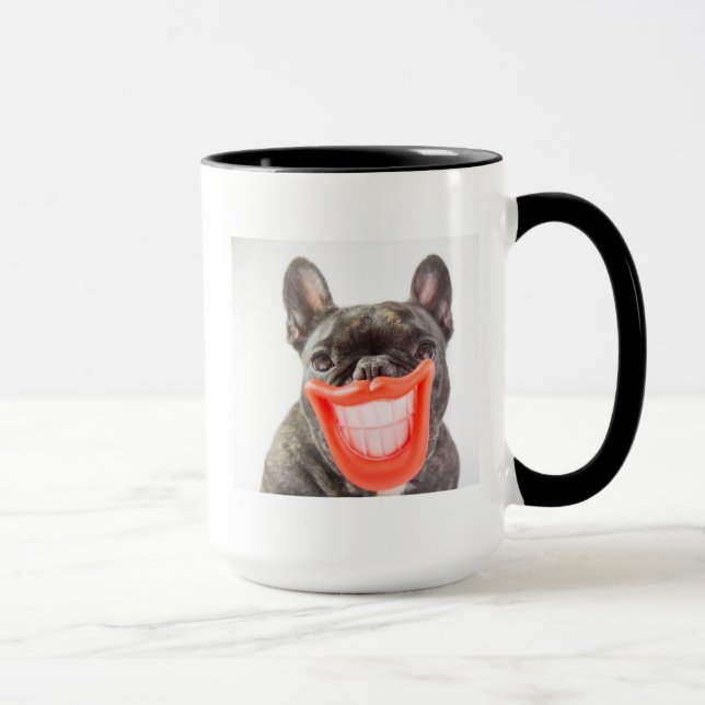 Getty Images | A Smiling Dog Mug (Right)