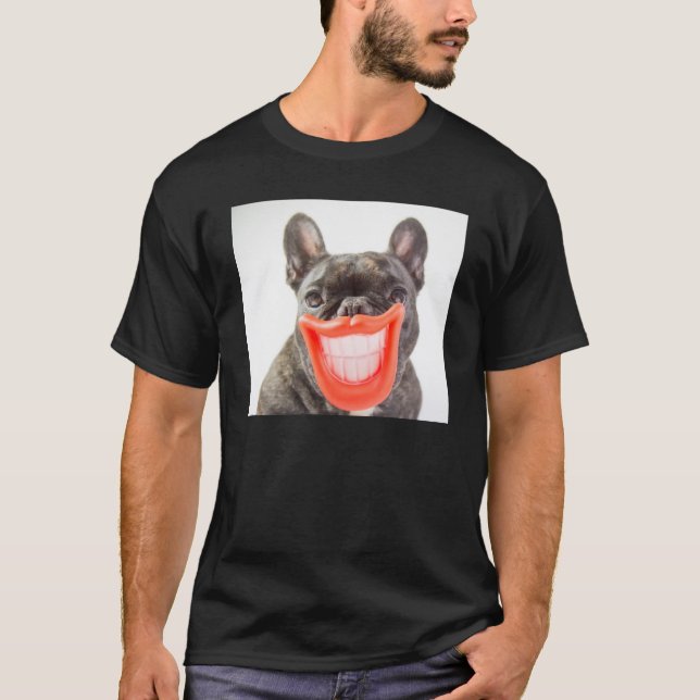 Getty Images | A Smiling Dog T-Shirt (Front)