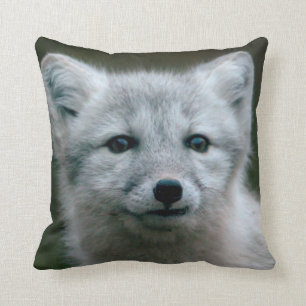Getty Images   Arctic Fox Kit Cushion