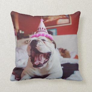 Getty Images British Bulldog Cushion