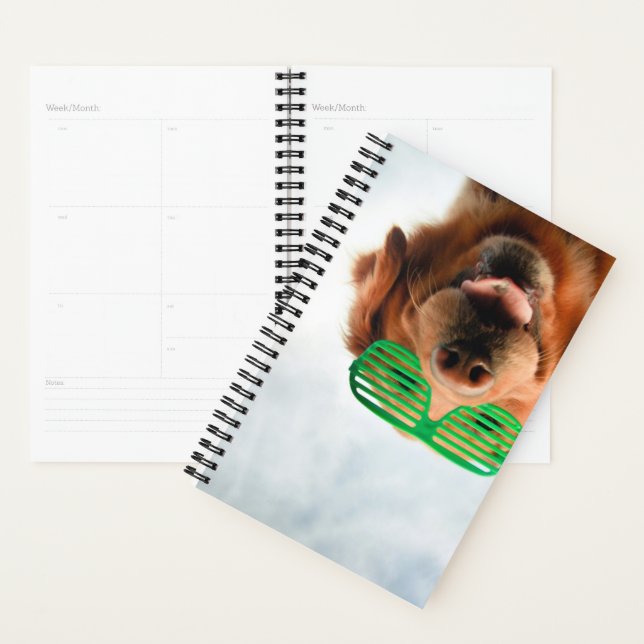 Getty Images | Dog With Glasses Planner (Display)