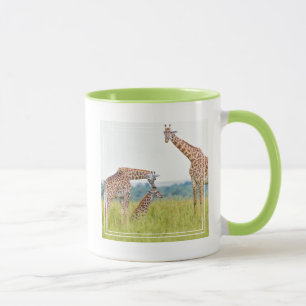 Getty Images Giraffe Family Mug