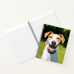 Getty Images Laughing Dog Notebook