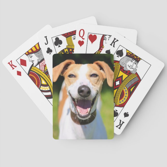 Getty Images | Laughing Dog Playing Cards (Back)