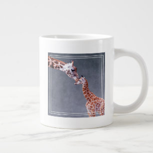 Getty Images Mother & Baby Giraffe Large Coffee Mug
