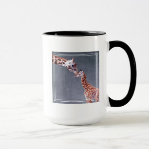 Getty Images   Mother & Baby Giraffe Mug
