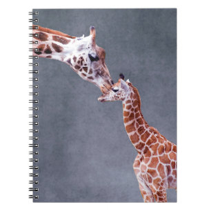 Getty Images Mother & Baby Giraffe Notebook