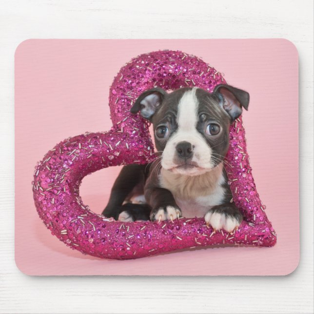 Getty Images | Puppy Love Mouse Pad (Front)