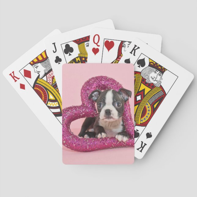 Getty Images | Puppy Love Playing Cards (Back)