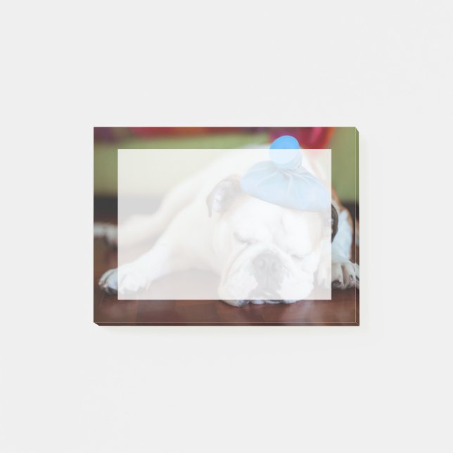 Getty Images | Sick Young Puppy Post-it Notes (Front)