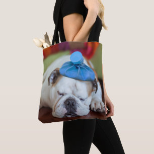 Getty Images Sick Young Puppy Tote Bag