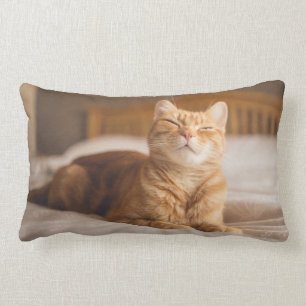 Getty Images Sleepy Cat Lumbar Cushion