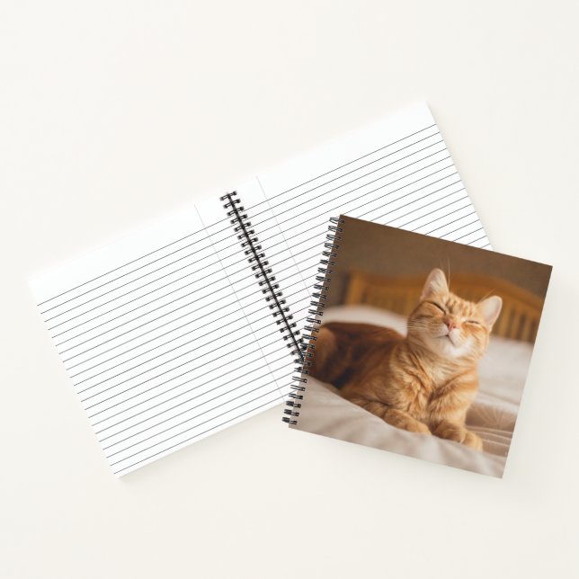 Getty Images | Sleepy Cat Notebook (Inside)