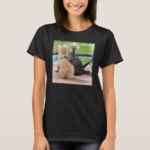 Getty Images Two Kittens on a Balcony T-Shirt