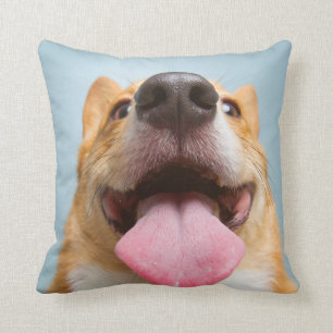 Getty Images Very Happy Corgi Cushion