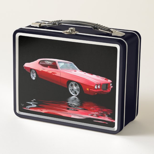 ~Getty Up Go! In A GTO~  Metal Lunchbox (Front)