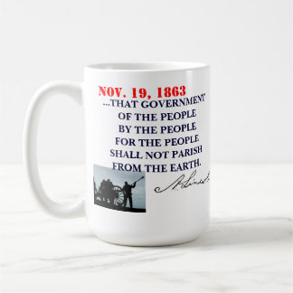GETTYSBURG ADDRESS COFFEE MUG