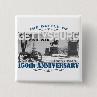Gettysburg Battle 150 Anniversary 15 Cm Square Badge