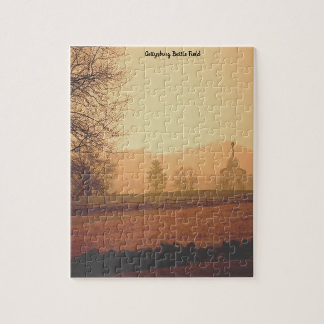 Gettysburg Battle Field Jigsaw Puzzle (Vertical)