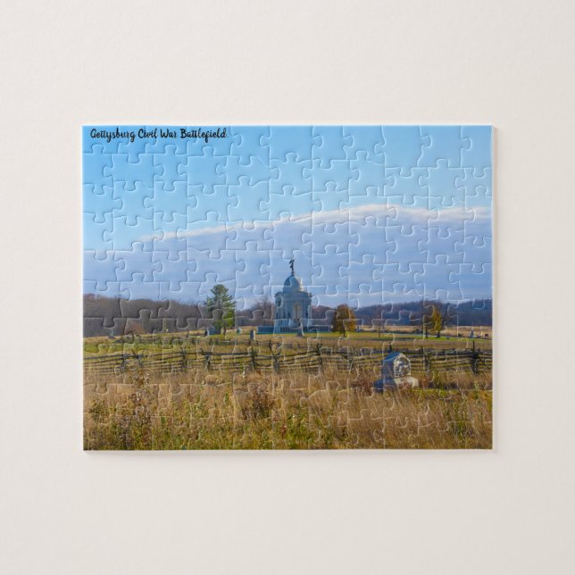 Gettysburg Battlefield. Jigsaw Puzzle (Horizontal)
