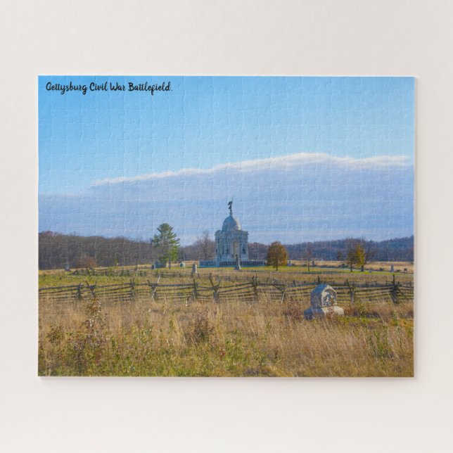 Gettysburg Battlefield. Jigsaw Puzzle (Horizontal)
