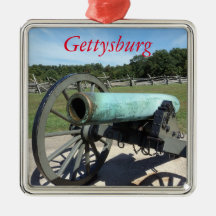 Gettysburg Battlefield Ornament