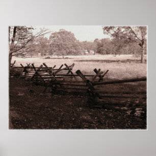 Gettysburg - Battlefield Poster #1