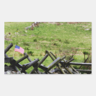 Gettysburg Battlefield Rectangular Sticker
