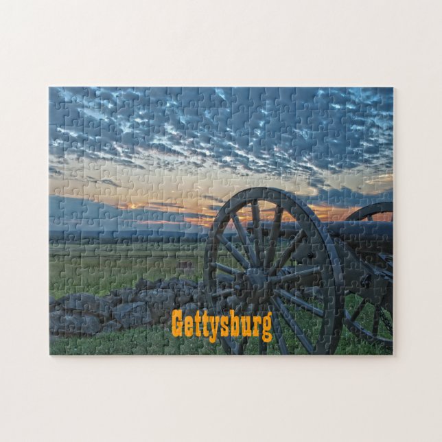 Gettysburg Cannon II Puzzle (Horizontal)