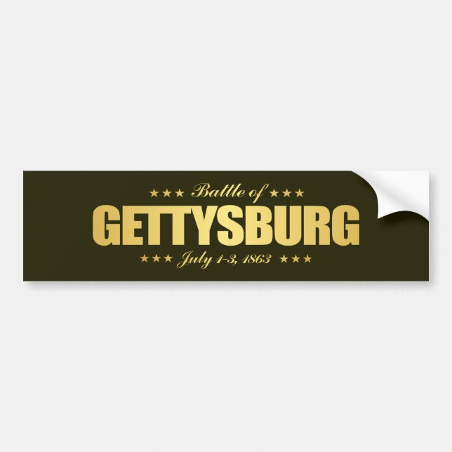 Gettysburg (FH2) Bumper Sticker (Front)