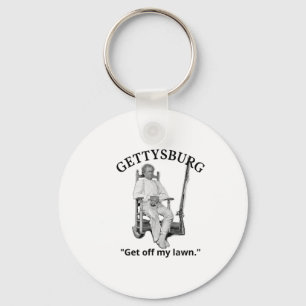 Gettysburg John Burns Us Civil War Quote Key Ring