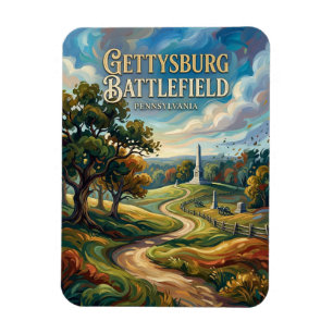 Gettysburg National Military Park Pennsylvania Magnet