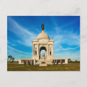 Gettysburg National Park - Pennsylvania Memorial Postcard