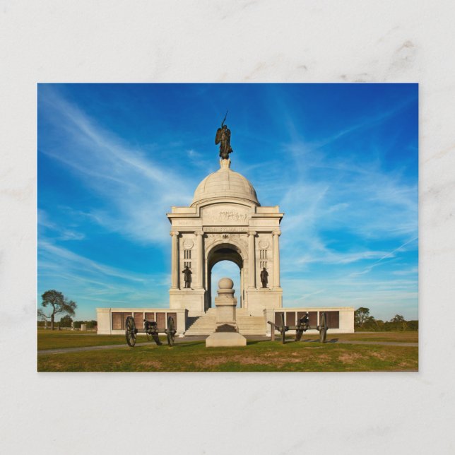 Gettysburg National Park - Pennsylvania Memorial Postcard (Front)