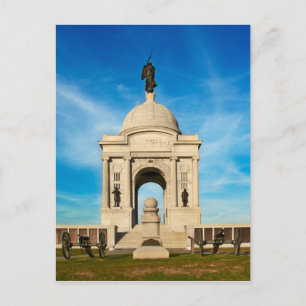 Gettysburg National Park - Pennsylvania Memorial Postcard