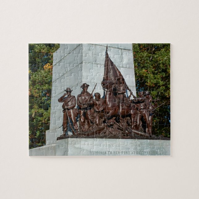 Gettysburg National Park Virginia Memorial Jigsaw Puzzle (Horizontal)